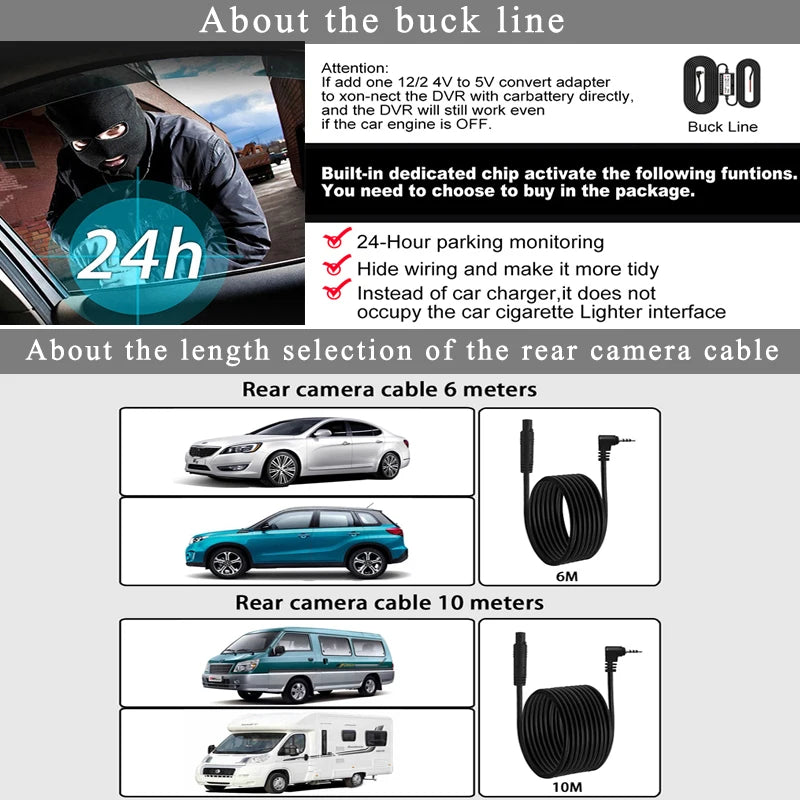 11.26" 4K 2160P Car Dvr GPS WIFI Mirror Dash Cam Dual Lens Dashcam IPS Screen Car Camera Drive Recorder Stream Rearview Mirror