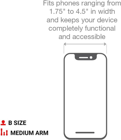 X-Grip Large Phone Mount with Medium Arm Twist-Lock Suction Cup